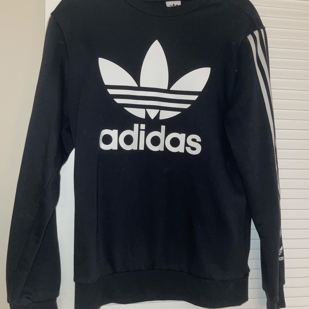 Adidas Womens Medium Crew Neck Sweatshirt Medium
